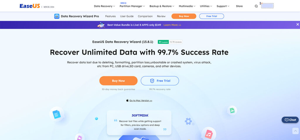 EaseUS Data Recovery Wizard pro