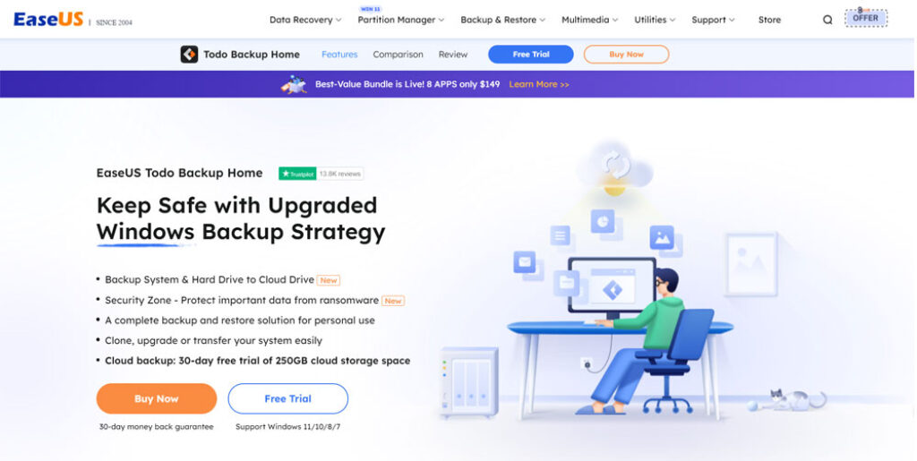 EaseUS Todo Backup Home