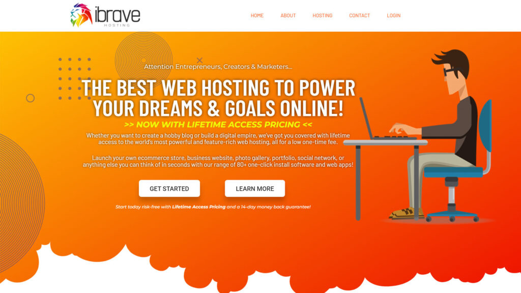 iBrave Lifetime Deal Cloud Web Hosting
